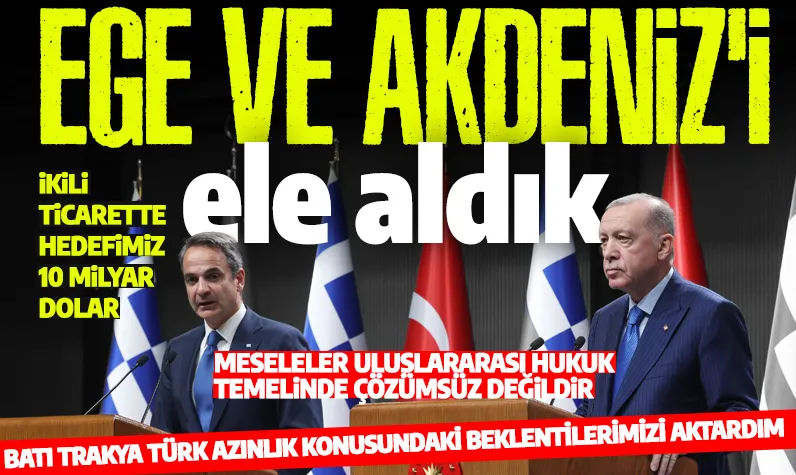 Son dakika: Türkiye-Yunanistan ilişkilerinde yeni sayfa! İki ülke arasında 7 yeni iş birliği!