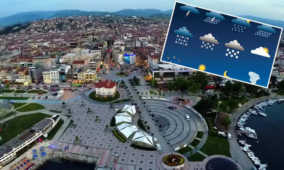 Cuma günü Yalova'da yağmur var mı? 13 Ocak cuma Yalova hava durumu