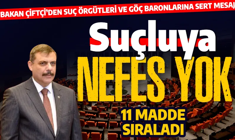 Bakan Çiftçi'den son dakika açıklaması... 