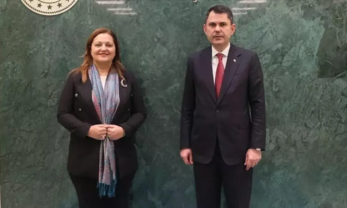 CHP’nin ağır topu Burcu Köksal'dan Bakan Murat Kurum'a ziyaret!