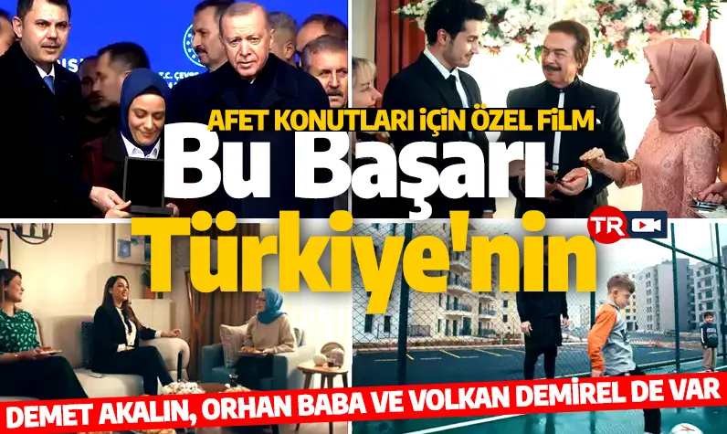 Bakan Kurum paylaştı! Afet konutları için özel film: Bu başarı Türkiye'nin
