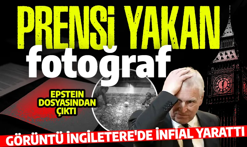 Epstein dosyasından çıkan fotoğraf infial yarattı!  Eski Prens Andrew gözaltına aldıran o kare ortaya çıktı!