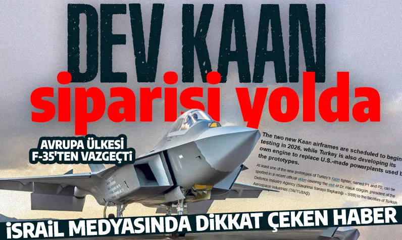 Avrupa ülkesi gemileri yaktı: F-35 değil KAAN alacaklar! 