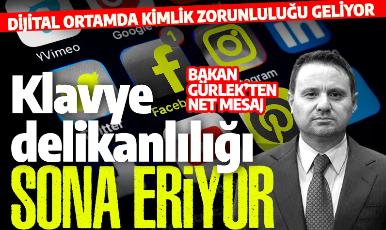 Klavye delikanlılarına üzücü haber! Adalet Bakanı açıkladı: Kimlikler belli olacak! 