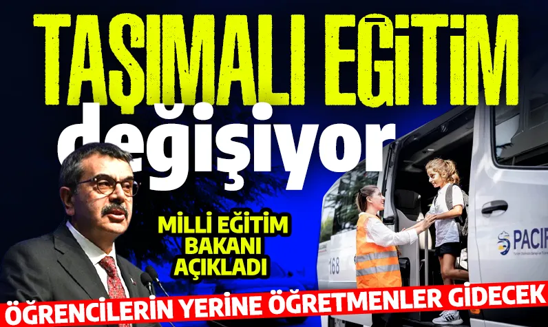 Tartışmalı eğitim sistemi değişiyor mu? Bakan Tekin ilk kez açıkladı: Öğretmeni taşısak daha rasyonel!