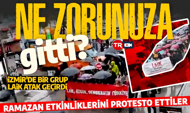 Ne zorunuza gitti? Laik atak geçiren bir grup okullardaki Ramazan etkinliğini protesto etti!