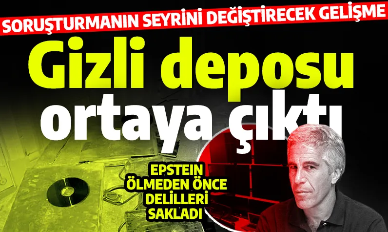 Yakalanmadan önce delilleri bu depoda gizledi! Epstein'in gizli depoları ortaya çıktı: İşte ilk çıkan metaryeller