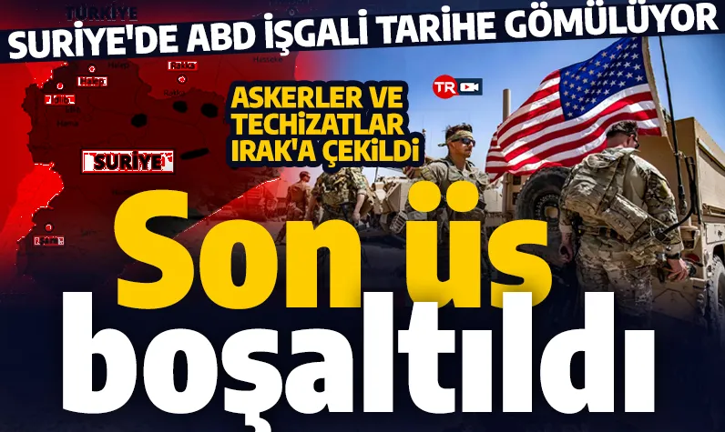 Süreç hızlandı bin asker geri çekildi! ABD'den Suriye kararı: Irak'a taşıdılar!