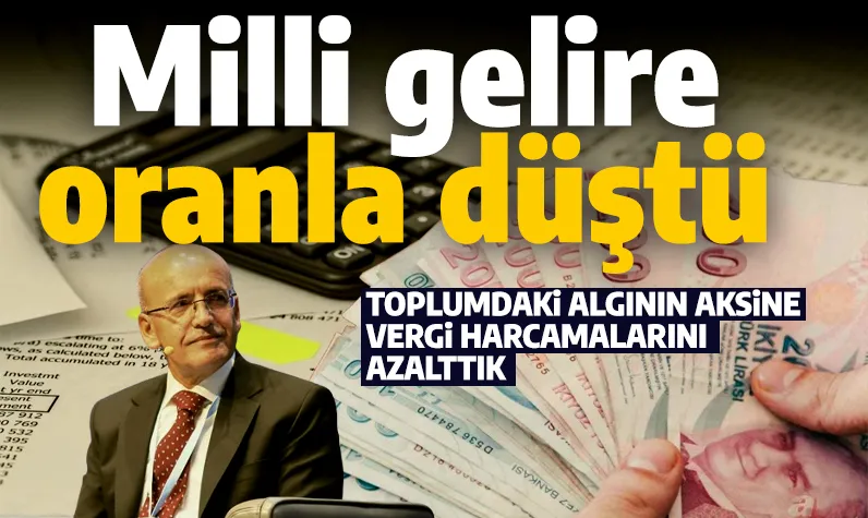 Bakan Şimşek: Toplumdaki algının aksine vergi harcamalarını azalttık