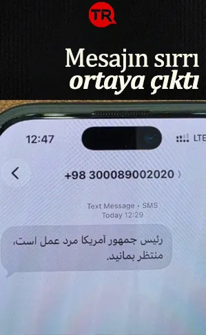 'ABD Başkanı eylem adamıdır' deniyordu! İran’da telefonlara gelen mesajın sırrı ortaya çıktı