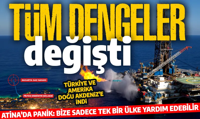 Türkler sahaya indi! Yunanistan'da Doğu Akdeniz paniği: Bize sadece tek bir ülke yardım edebilir! 