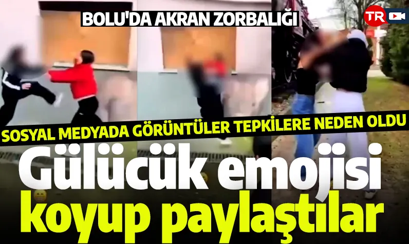 Akran zorbalığı sınır tanımıyor! Kayda alıp gülücük emojisiyle paylaştılar: Sosyal medyada tepki topladı! 